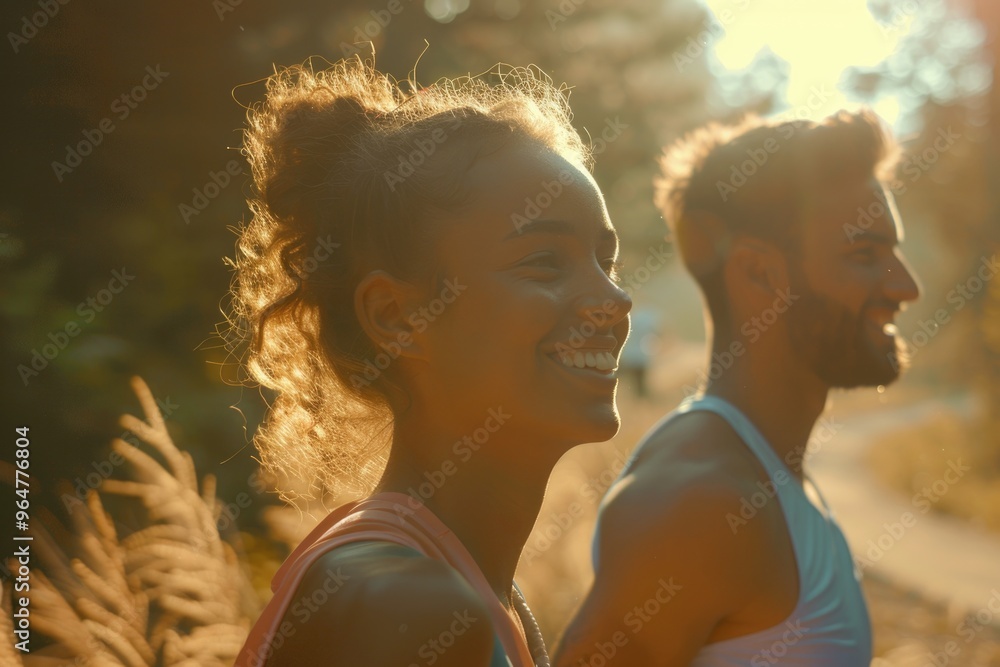 A pair of adults standing side by side, possibly in a romantic or intimate setting