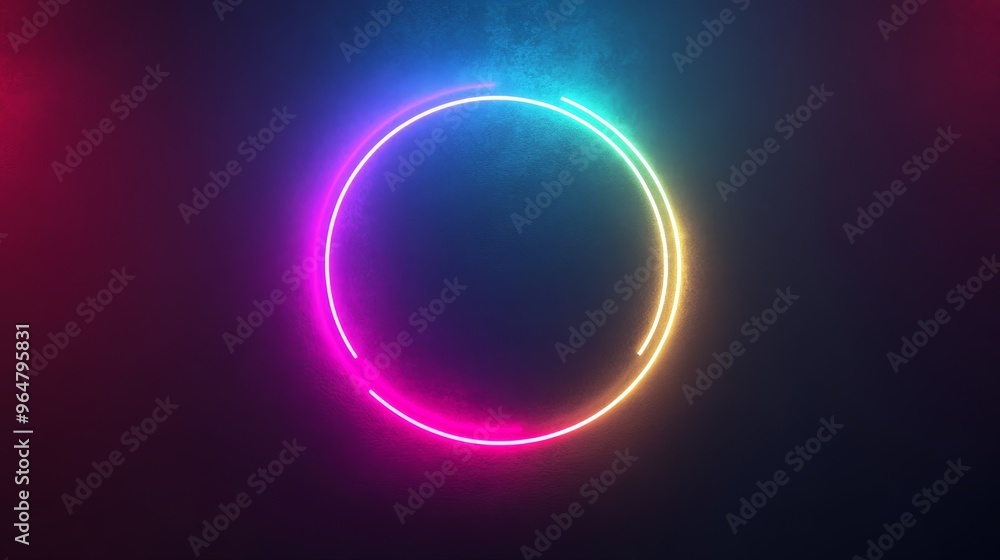 Geometric futuristic fantasy shining sparkle energy circle background Geometric futuristic fantasy shining sparkle energy circle background