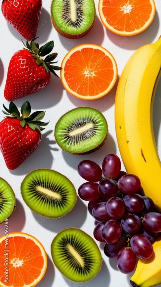 Fototapeta premium fruits and berries