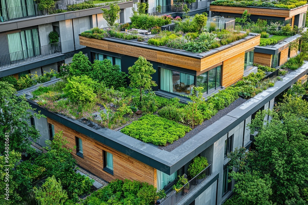 Urban Oasis: Modern Apartments Embrace Nature with Lush Rooftop Gardens Urban Oasis: Modern Apartments Embrace Nature with Lush Rooftop Gardens