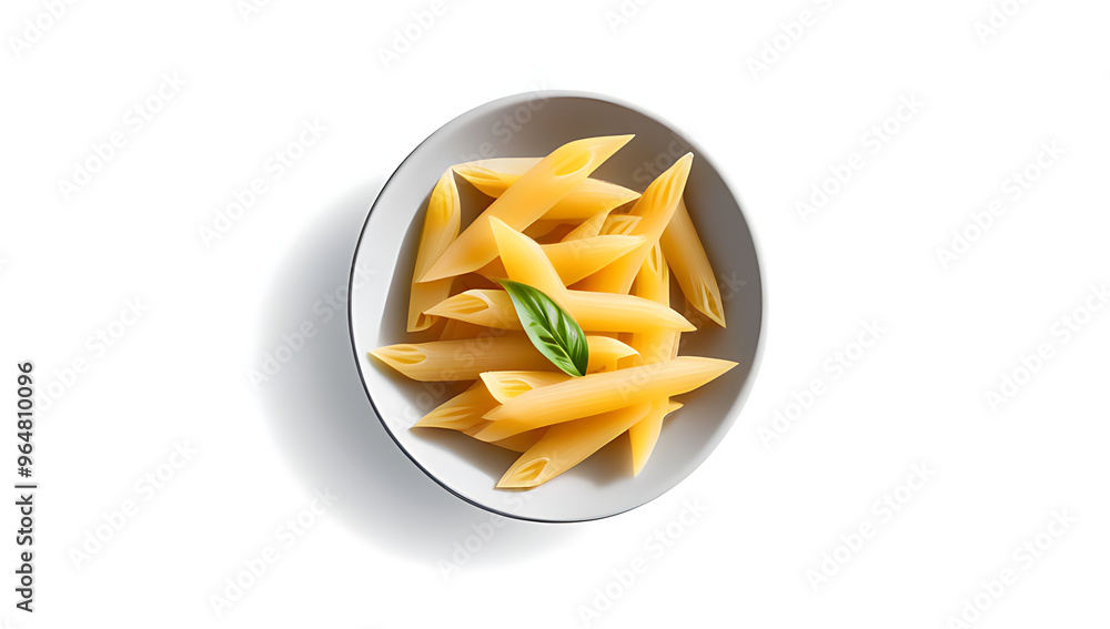 bowl cooked penne pasta depicted svg format white background bowl cooked penne pasta depicted svg format white background