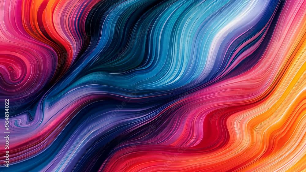 Abstract vibrant colorful fluid wave pattern Abstract vibrant colorful fluid wave pattern