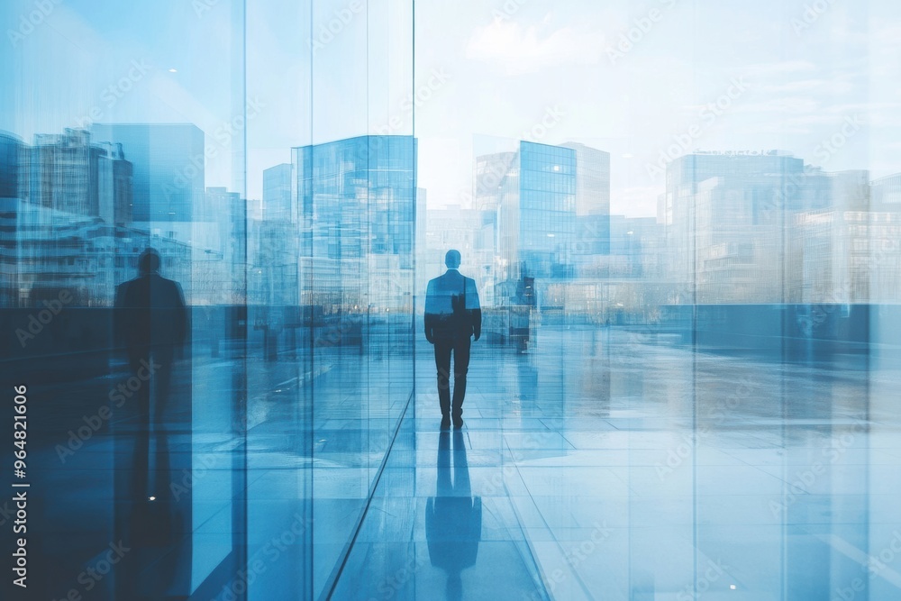 Double Exposure Effect Mockup for Business Presentations with Minimalist Design Double Exposure Effect Mockup for Business Presentations with Minimalist Design