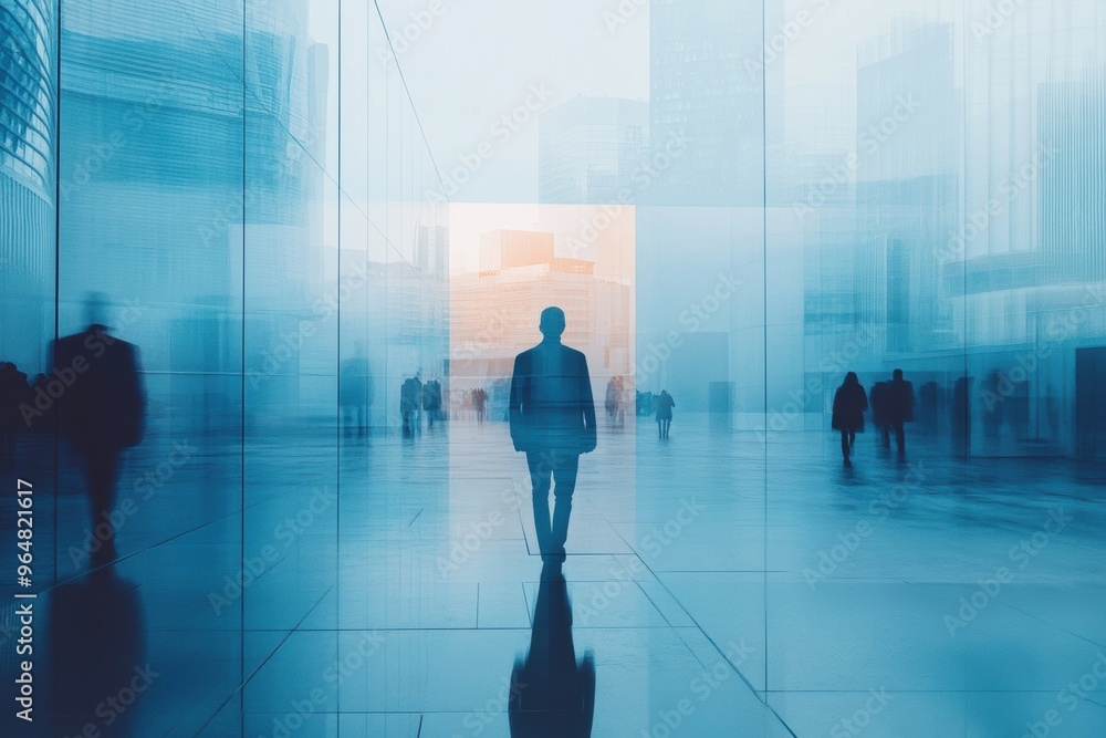 Double Exposure Effect Mockup for Business Presentations with Minimalist Design Double Exposure Effect Mockup for Business Presentations with Minimalist Design