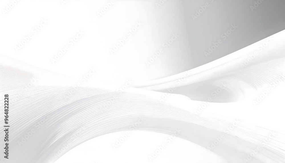 White Futuristic Background