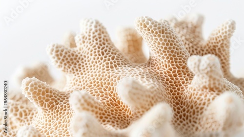 Close-Up of Intricate Coral Structure