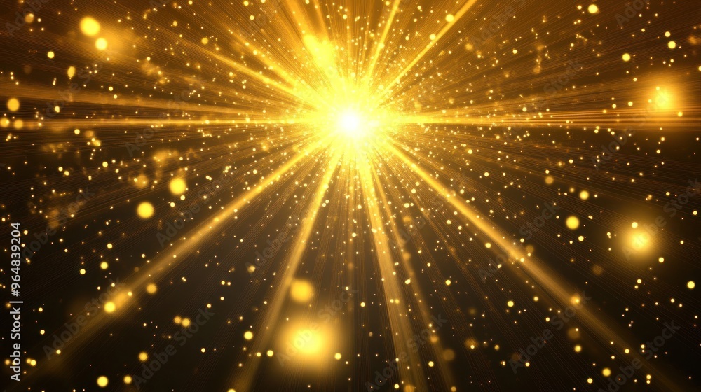 Golden Light Burst Golden Light Burst