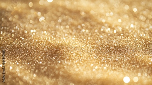 Golden Glitter Texture