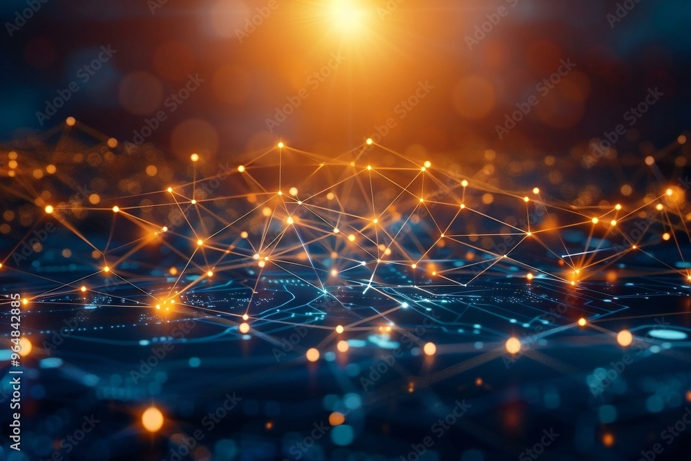 Obraz premium up, technology, digital, internet, communication