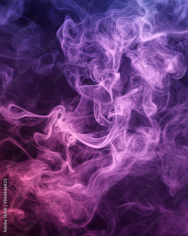 An illustration of vibrant purple fractal flames in line art An illustration of vibrant purple fractal flames in line art