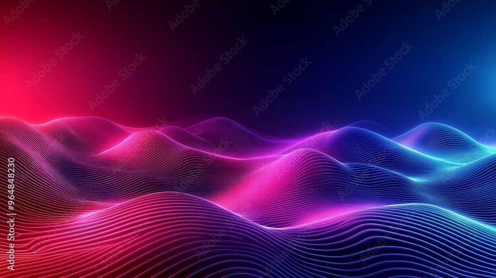 An optical illusion created by neon crossed lines depicting the motion of three-dimensional shapes An optical illusion created by neon crossed lines depicting the motion of three-dimensional shapes