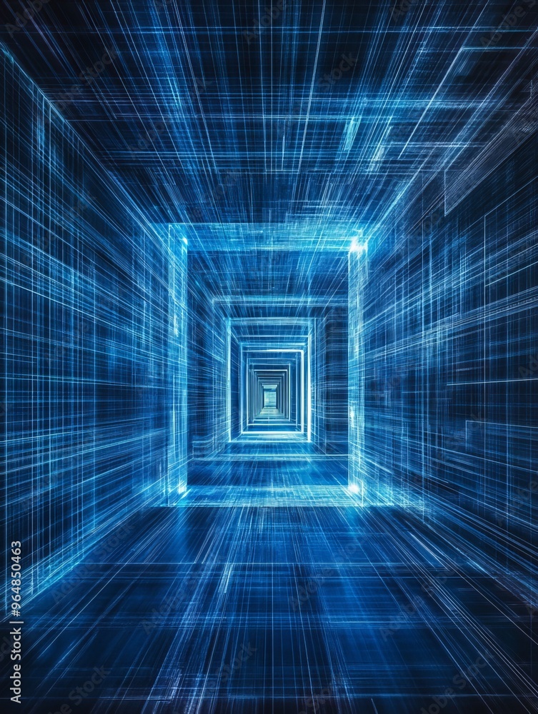 On a dark background, luminous neon streaks and straight broken patterns accentuate the abstract light frame illustration. On a dark background, luminous neon streaks and straight broken patterns accentuate the abstract light frame illustration.
