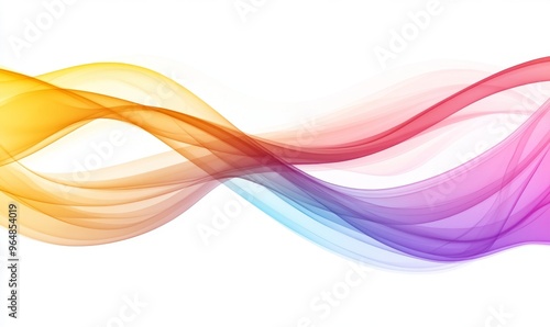 Light-colored lines with vibrant colors