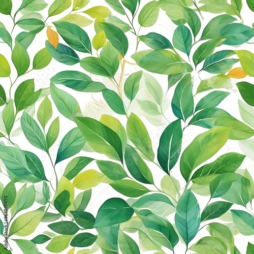 Abstract pattern soft sunlight tree leaves casting gentle on a white background, set of Tropical leaves collection on white background, leaves pattern