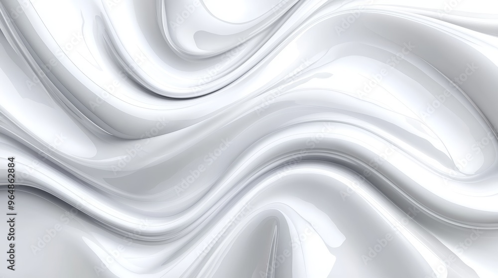 Abstract smooth white waves background Abstract smooth white waves background