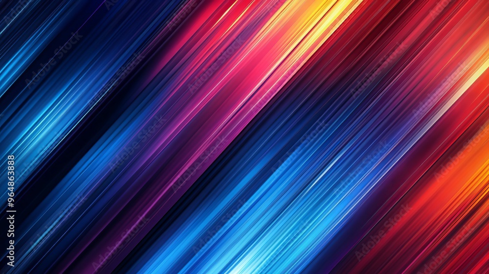 This background has colorful, slanted lines that change from blue to red. This background has colorful, slanted lines that change from blue to red.