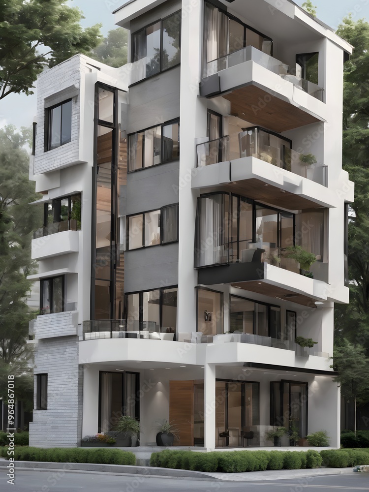 modern apartment building country real estate modern apartment building country real estate