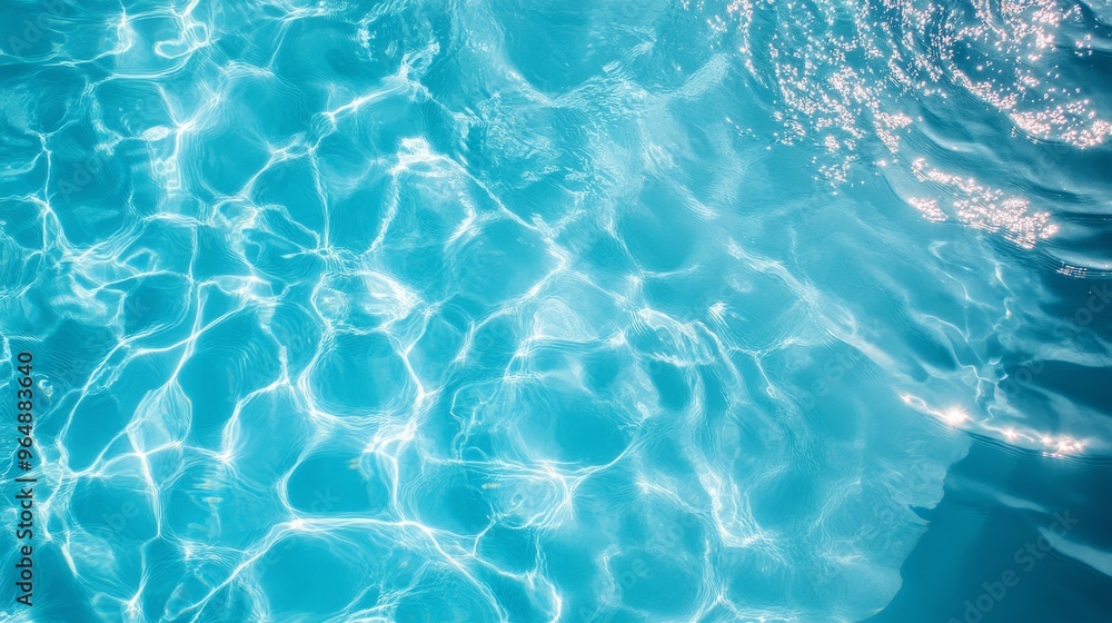 Water in swimming pool, top view. Pool water background Water in swimming pool, top view. Pool water background