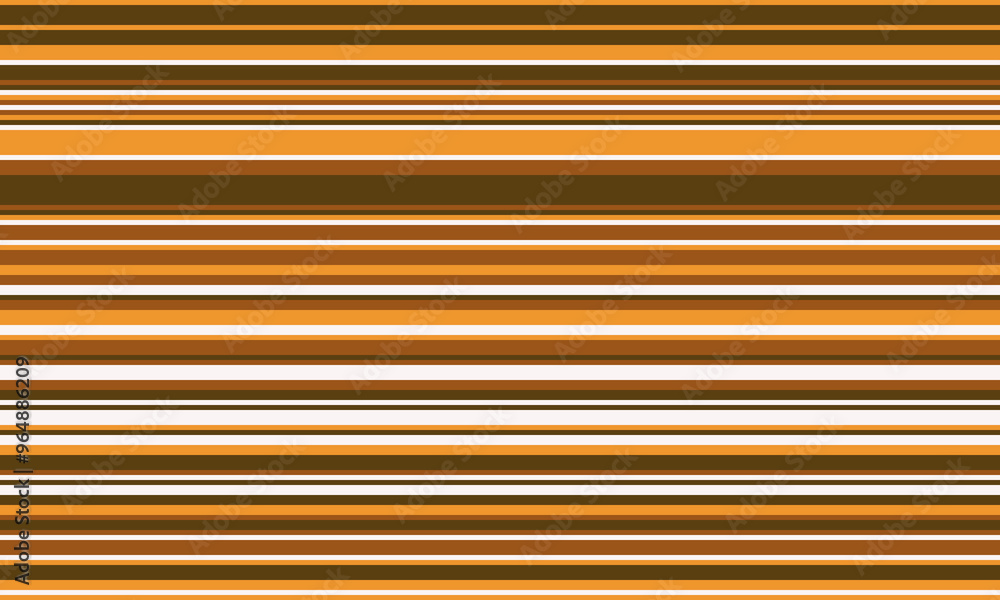Fototapeta premium Geometric stripes seamless vector pattern with horizontal lines in varied colours, creating an abstract background. Ideal for textile design, wallpaper, or graphic prints.
