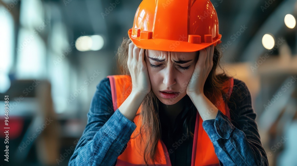 Worker experiences stress while managing construction safety challenges Worker experiences stress while managing construction safety challenges