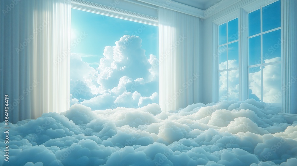 Room with a View of Cloudscape Room with a View of Cloudscape