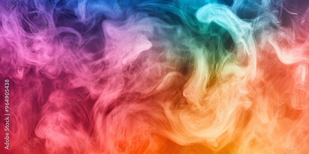 Abstract Colorful Smoke Background. Abstract Colorful Smoke Background.