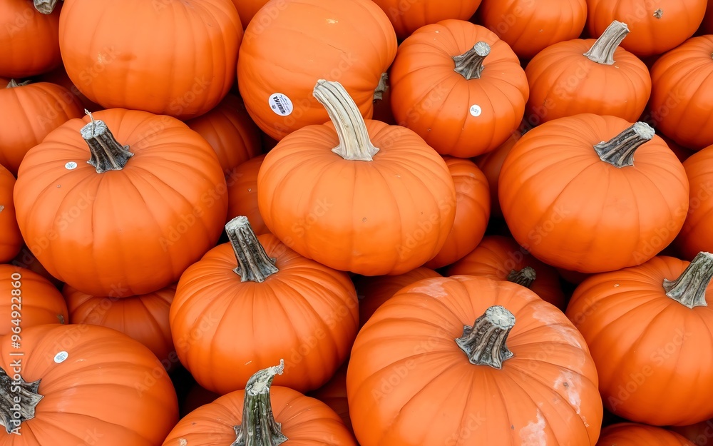 Orange pumpkins piled high, a vibrant autumnal display, perfect for fall decorations and festive celebrations.
Orange pumpkins piled high, a vibrant autumnal display, perfect for fall decorations and festive celebrations.