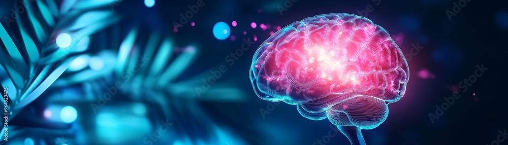 A vibrant, abstract depiction of a brain with neural activity, showcasing creativity and intelligence in a colorful, digital landscape. A vibrant, abstract depiction of a brain with neural activity, showcasing creativity and intelligence in a colorful, digital landscape.