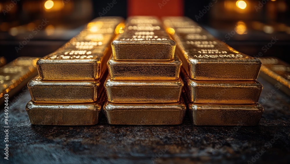 Stack of Gold Bars Stack of Gold Bars