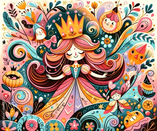 Wallpaper Mural "Magia de Hadas y Arcoíris" Torontodigital.ca