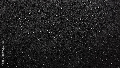 Tiny, almost imperceptible black air bubbles dispersed randomly, creating a fine texture on 