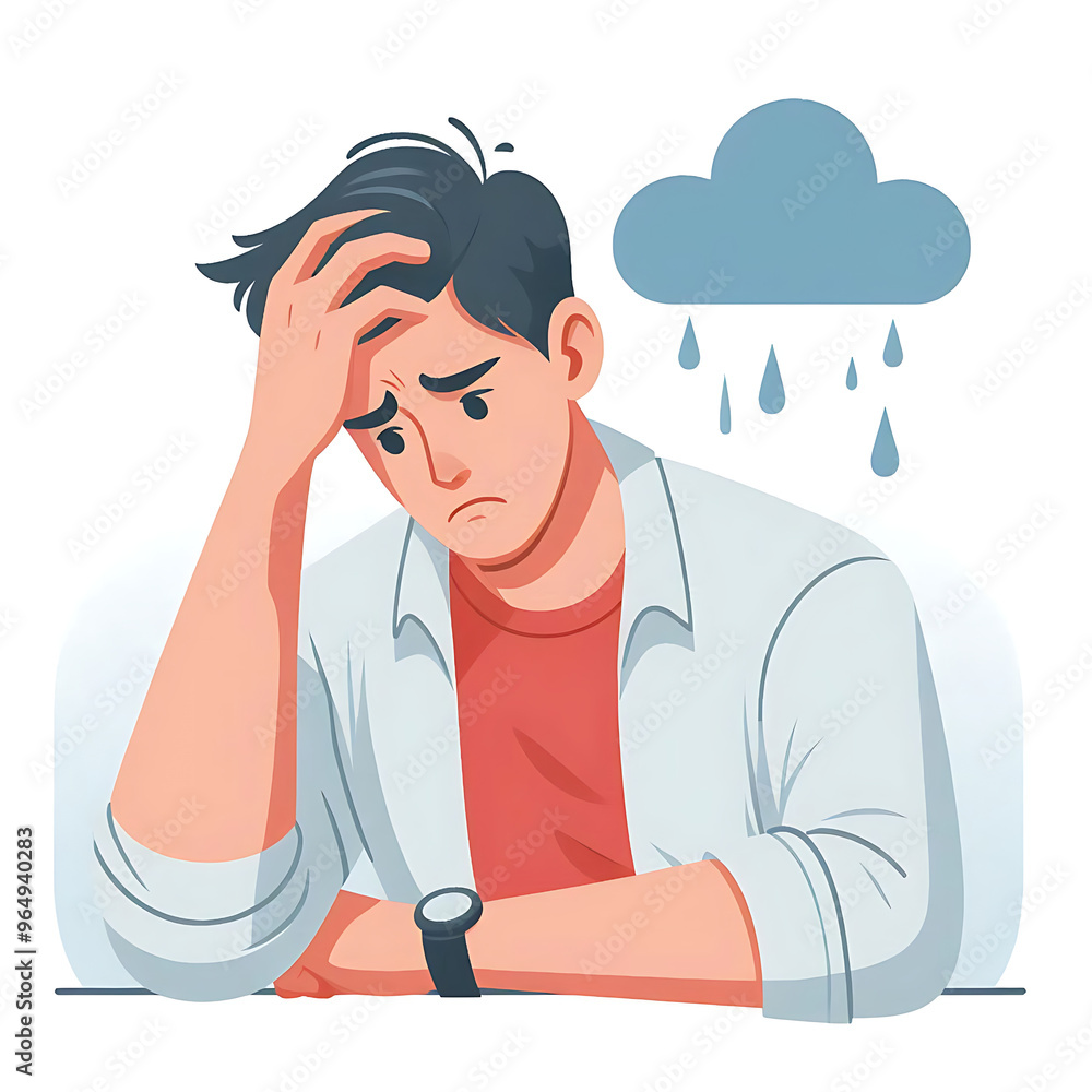 worried person with hand on head,stressed person worried person with hand on head,stressed person