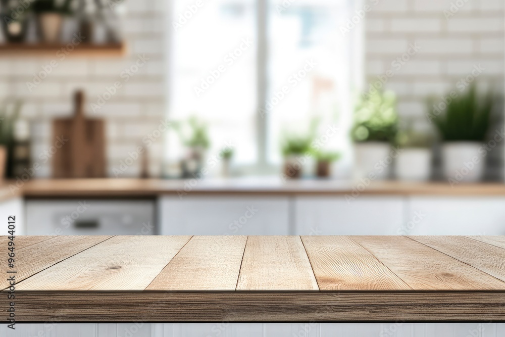 kitchen table background, wood counter top on blur of white clean abstract home interior with bokeh. used for display or montage your wooden for dining background. tabl banner, podium, ai kitchen table background, wood counter top on blur of white clean abstract home interior with bokeh. used for display or montage your wooden for dining background. tabl banner, podium, ai