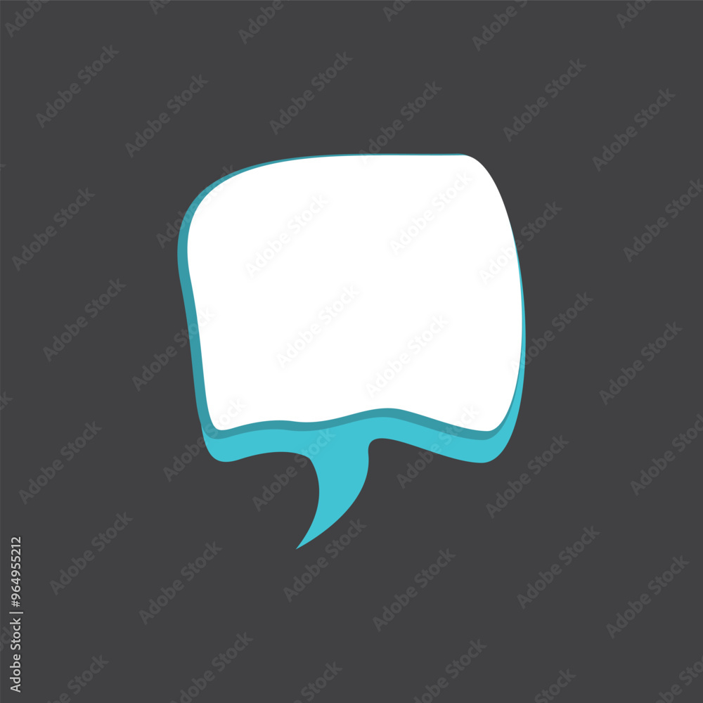 3D Speech Bubble Template 3D Speech Bubble Template