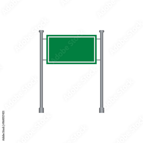 Blank Road Sign Template