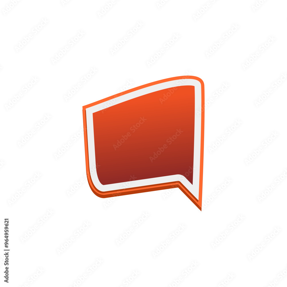 Colorful Speech Bubble Template Colorful Speech Bubble Template