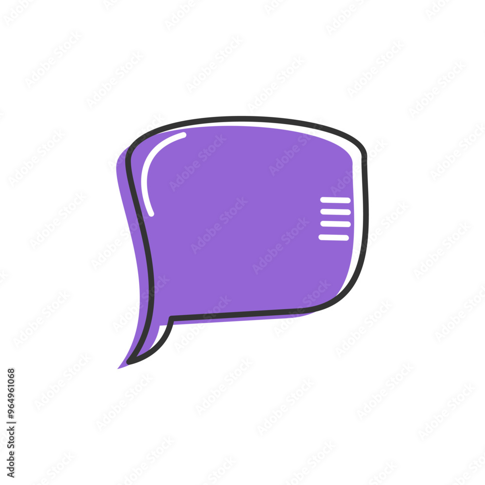 Cute Speech Bubble Template Cute Speech Bubble Template