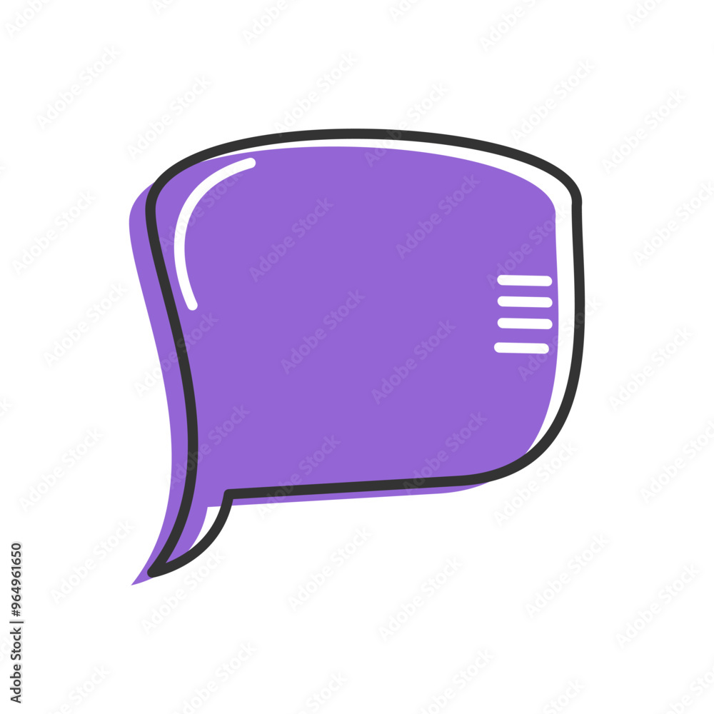 Cute Speech Bubble Template Cute Speech Bubble Template