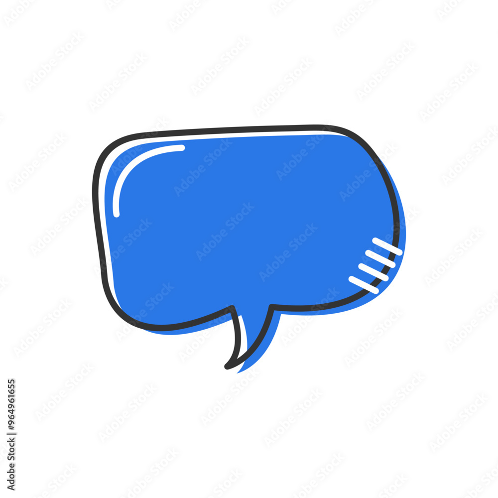 Cute Speech Bubble Template Cute Speech Bubble Template