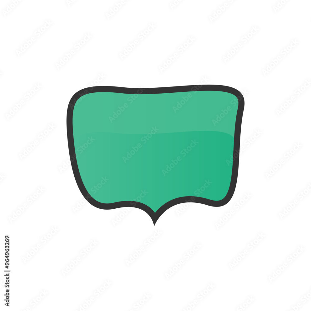 Gradient Speech Bubble Template Gradient Speech Bubble Template