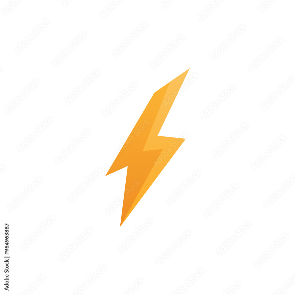 Lightning Flash Yellow Template Lightning Flash Yellow Template