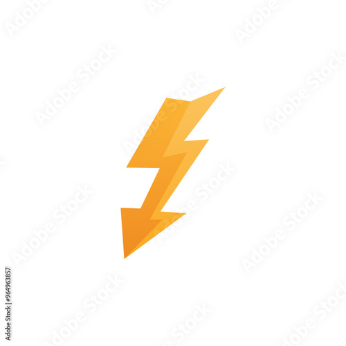 Lightning Flash Yellow Template