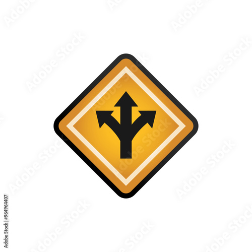 Yellow Road Sign Template Free Download Yellow Road Sign Template - GFXLoad