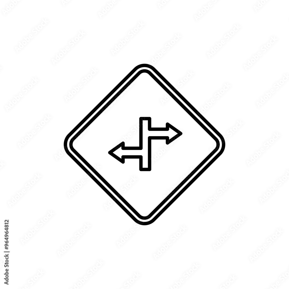 Road Sign Outline Template Road Sign Outline Template