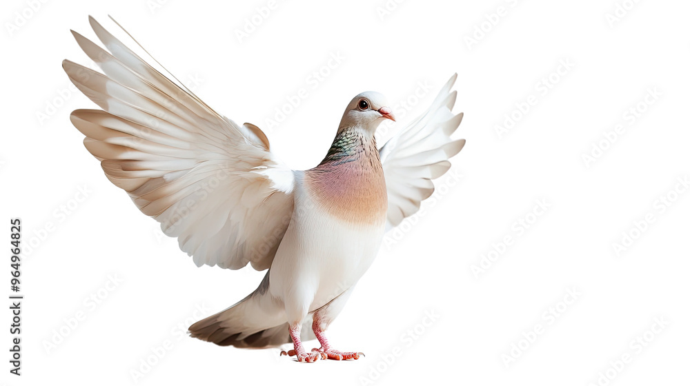 Obraz premium pigeon on a transparent background