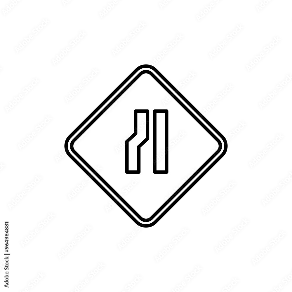 Road Sign Outline Template Road Sign Outline Template