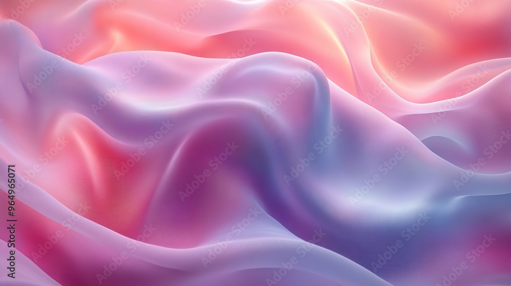 Silky smooth gradient waves, soft texture. Abstract art and design concept Silky smooth gradient waves, soft texture. Abstract art and design concept