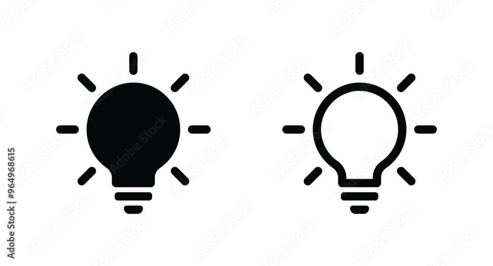 light bulb icon. Lamp, Idea,Electric lamp, light, innovation, solution symbol. light bulb icon. Lamp, Idea,Electric lamp, light, innovation, solution symbol.