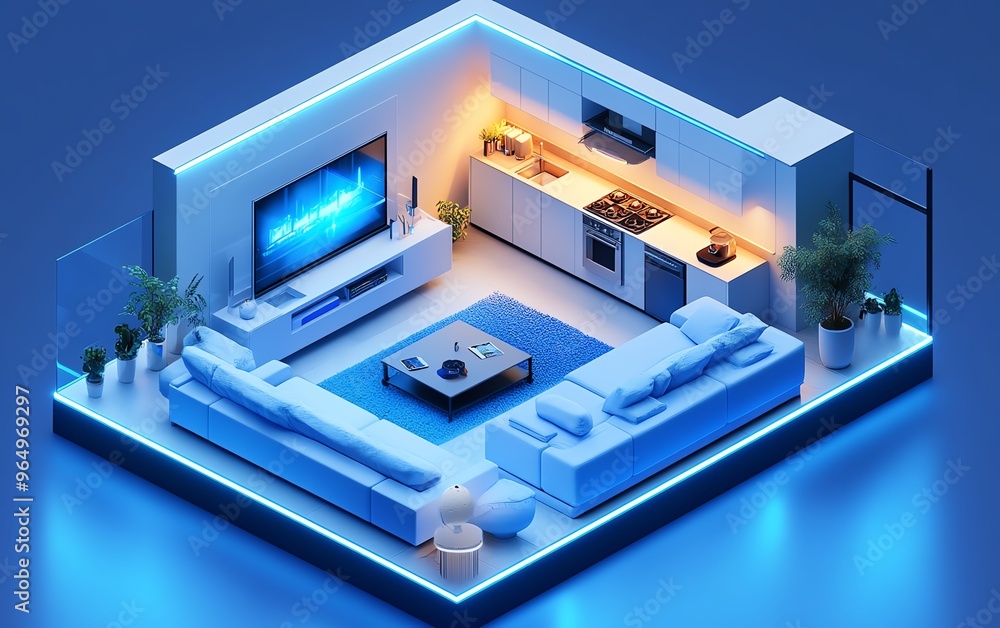hightech smart home interior hightech smart home interior