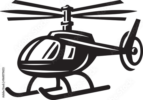 black helicopter icon vector silhouette, helicopter icon, helicopter logo,